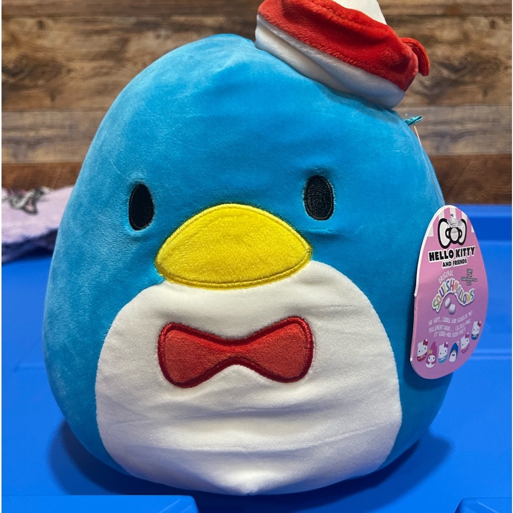 Squishmallow Tuxedo Sam Sanrio Hello Kitty 7-8" AUTHENTIC NWT